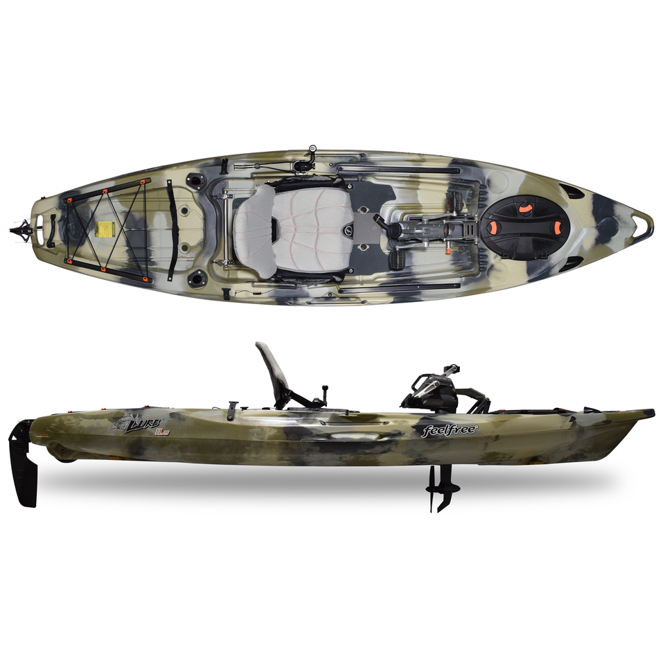 Feelfree-Lure 11.5 V2 w/ Overdrive-Kayak-Desert Camo-