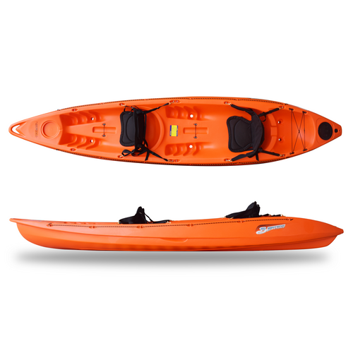 Roamer II-Kayak-Seastream-Orange-Waterways